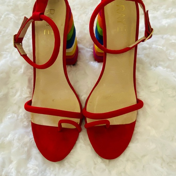 Raye red Zelda heels - Picture 6 of 6